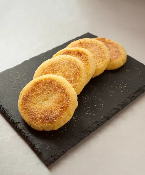 Traditional Moroccan harcha selection